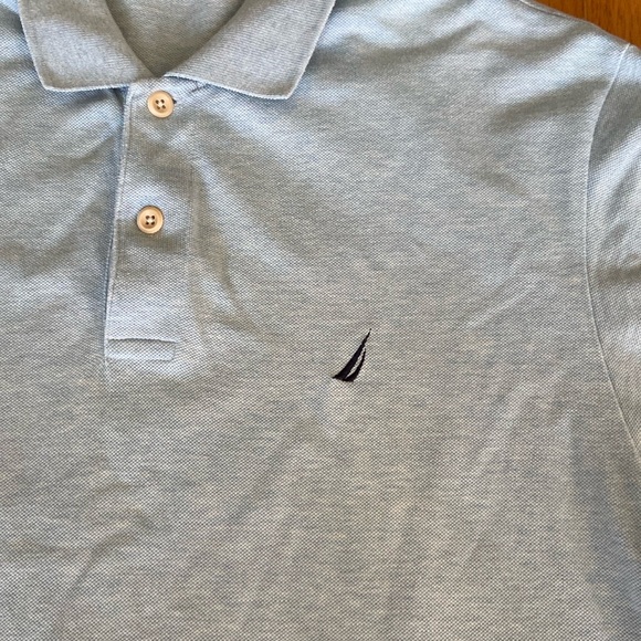 Nautica NWOT 2 Button Shortsleeved Polo Shirt - Picture 6 of 12